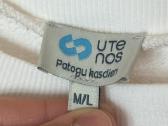 Utenos trikotažo baltas megztukas M/l dydis - nuotraukos Nr. 6