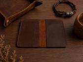 Handmade natūralios odos piniginė / Minimalistinis - nuotraukos Nr. 2