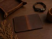 Handmade natūralios odos piniginė / Minimalistinis - nuotraukos Nr. 3