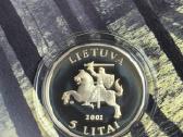 Lb proginė sidabrinė moneta "Liepsnotoji pelėda" - nuotraukos Nr. 2