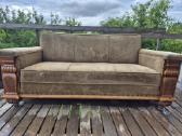 Senovinė trivietė sofa