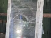 Baltas varstomas Pvc langas 44 mm stiklo paketas