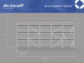 Baumann aliuminio fasadiniai pastoliai 127 m²