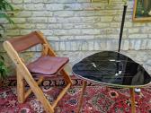 Vintažinė mid century autorinė sulankstoma kėdė - nuotraukos Nr. 2
