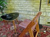 Vintažinė mid century autorinė sulankstoma kėdė - nuotraukos Nr. 20