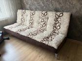 Sofa-lova su pufu ir foteliu