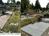 Pagarbi kapų priežiūra, valymas, sodinimas,nuo 40€ - nuotraukos Nr. 3