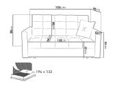 Puikios būklės sofa-lova - nuotraukos Nr. 6