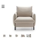 Fotelis Etap sofa Nesto Pilkas - nuotraukos Nr. 7