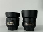 Nikon portretiniai objektyvai