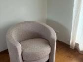 Apvalus lounge fotelis - patogiam sėdėjimui - nuotraukos Nr. 3