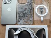 iPhone 15 pro natural titanium 128 GB