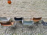 Vintažinės mid century Bauhaus st.konsolinės kėdės - nuotraukos Nr. 11