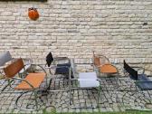 Vintažinės mid century Bauhaus st.konsolinės kėdės - nuotraukos Nr. 21
