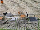 Vintažinės mid century Bauhaus st.konsolinės kėdės - nuotraukos Nr. 27