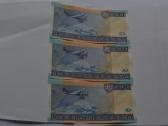 10 litu 2007 metu Unc,numeriai is eiles - nuotraukos Nr. 2