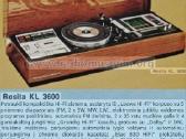 Plokštelių grotuvas Kl3600 elac 830 rosita stereo - nuotraukos Nr. 11