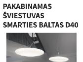 Pakabinamas Šviestuvas Smarties Baltas D60 - nuotraukos Nr. 3