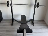 Daugiafunkcinis Bodycraft traniruoklis + svoriai