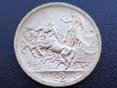 2 liros 1914m. Italija sidabras