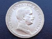 2 liros 1914m. Italija sidabras - nuotraukos Nr. 2