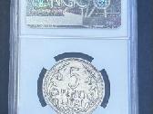 1925 m. 5 litų sidabrinė moneta – Ngc