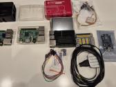 Raspberry Pi 3b 4b-4gb screen GPS ports