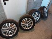 Volkswagen Touran lieti ratlankiai 205/55/r16