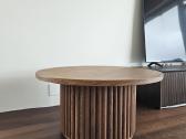 Naujas ąžuolo kavos staliukas 80 cm