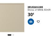Ikea Krukmakare fasadas / durys (60x64) - nuotraukos Nr. 2