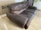 Odinė sofa - nuotraukos Nr. 4