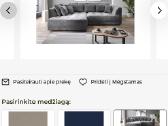 Didele kampine sofa - nuotraukos Nr. 3