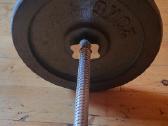 Štanga su svoriais 80kg - nuotraukos Nr. 2