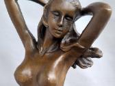 Bronzinė figūra Weiblicher Akt 30cm - nuotraukos Nr. 8