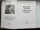 Rolando giesmė. Nibelungų giesmė. 1988 m. leid.