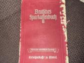 Vokiška Memelio (Klaipėdos) taupomoji knygelė 1942
