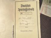 Vokiška Memelio (Klaipėdos) taupomoji knygelė 1942 - nuotraukos Nr. 7