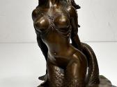 Bronzinė Undinė, su pasirašymu, 5,5 kg - nuotraukos Nr. 3