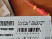 Parduodu visiskai nauja Redmi Notr 14 ,6gb RAM