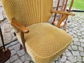 Vintažiniai mid century spyruokliniai foteliai - nuotraukos Nr. 2