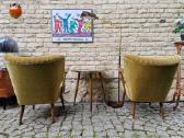 Vintažiniai mid century spyruokliniai foteliai - nuotraukos Nr. 7
