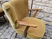 Vintažiniai mid century spyruokliniai foteliai - nuotraukos Nr. 9