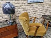 Vintažiniai mid century spyruokliniai foteliai - nuotraukos Nr. 14