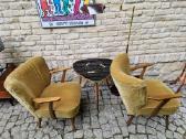 Vintažiniai mid century spyruokliniai foteliai - nuotraukos Nr. 19