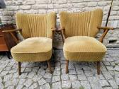 Vintažiniai mid century spyruokliniai foteliai - nuotraukos Nr. 25