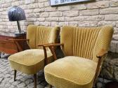 Vintažiniai mid century spyruokliniai foteliai - nuotraukos Nr. 26