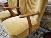 Vintažiniai mid century spyruokliniai foteliai - nuotraukos Nr. 27