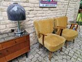 Vintažiniai mid century spyruokliniai foteliai - nuotraukos Nr. 31