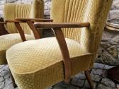 Vintažiniai mid century spyruokliniai foteliai - nuotraukos Nr. 34