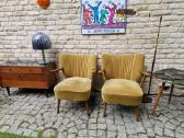 Vintažiniai mid century spyruokliniai foteliai - nuotraukos Nr. 38